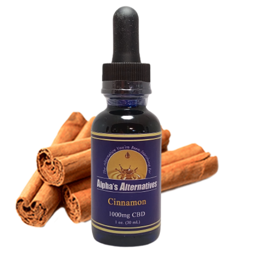 1000mg CBD Tincture - Cinnamon